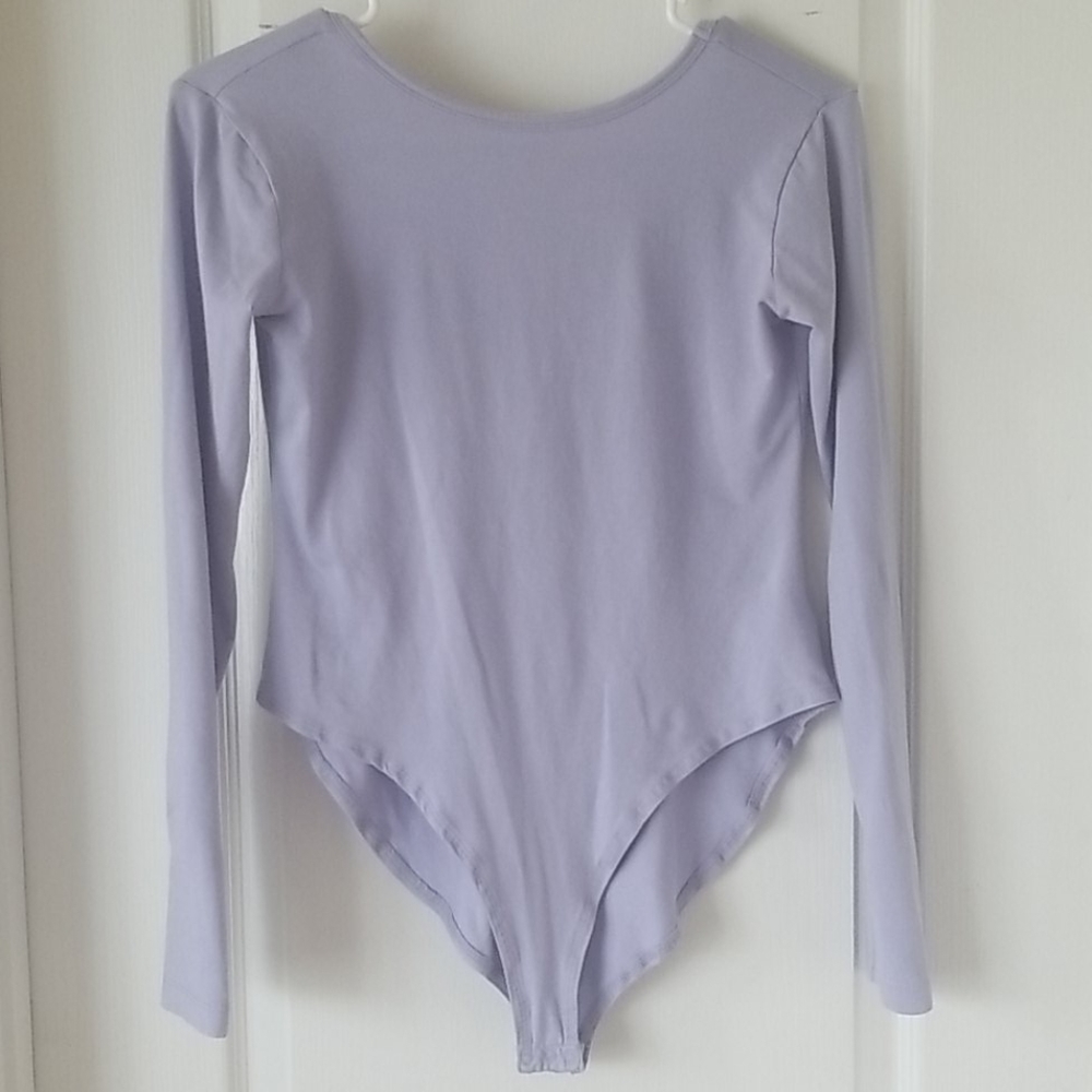 Periwinkle blue/Lavender body suit Lilac PURPLE